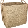 atmosphera Cestas Y Baúles|Estilo Rústico>Cesta Seagrass Tam.3/3 44.5x41.5x39.5Cm