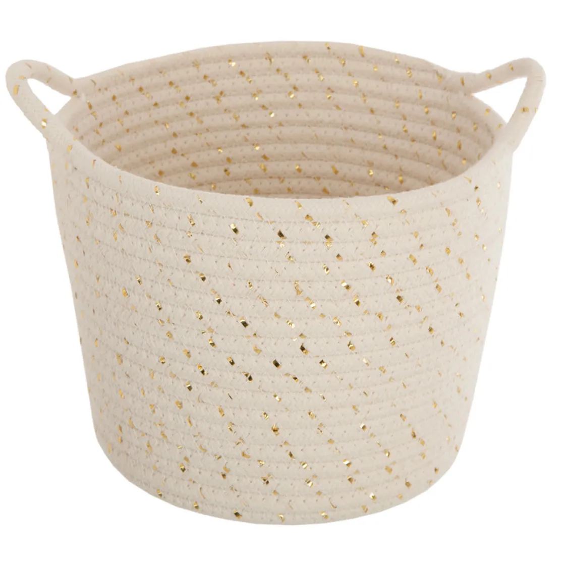 atmosphera4kids Almacenamiento>Cesto Algodón Lurex Niños 19x14Cm