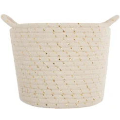 atmosphera4kids Almacenamiento>Cesto Algodón Lurex Niños 19x14Cm