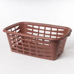 Cestas Y Palanganas>Cesto alto de terracota para ropa 40L