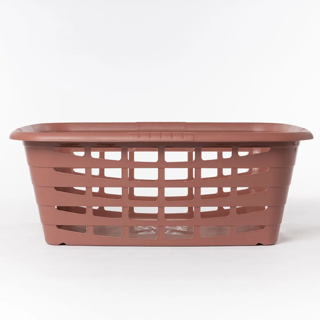 Cestas Y Palanganas>Cesto alto de terracota para ropa 40L