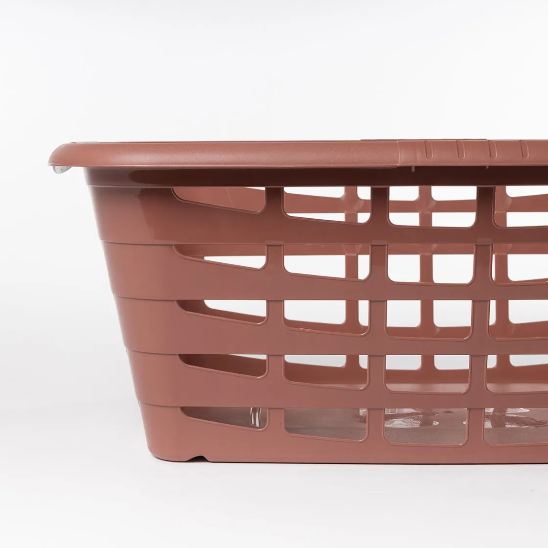 Cestas Y Palanganas>Cesto alto de terracota para ropa 40L