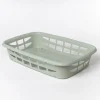 Cestas Y Palanganas>Cesto bajo para ropa verde 25L