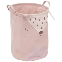 atmosphera4kids Almacenamiento>Cesto De Almacenaje Rosa Con Asas 32Cm