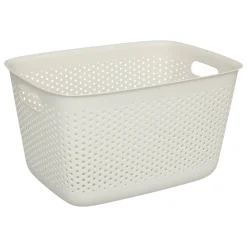 5five Cestas Y Palanganas>Cesto De Almacenaje Tila Beige 17L