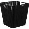 5five Cestas De Almacenamiento>Cesto de almacenaje wc negro