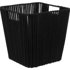 5five Cestas De Almacenamiento>Cesto de almacenaje wc negro