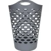 5five Cestas Y Palanganas>Cesto De Ropa Flexible Gris 60L