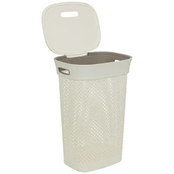 5five Cestas Para La Ropa Sucia>Cesto De Ropa Purl Beige 60L