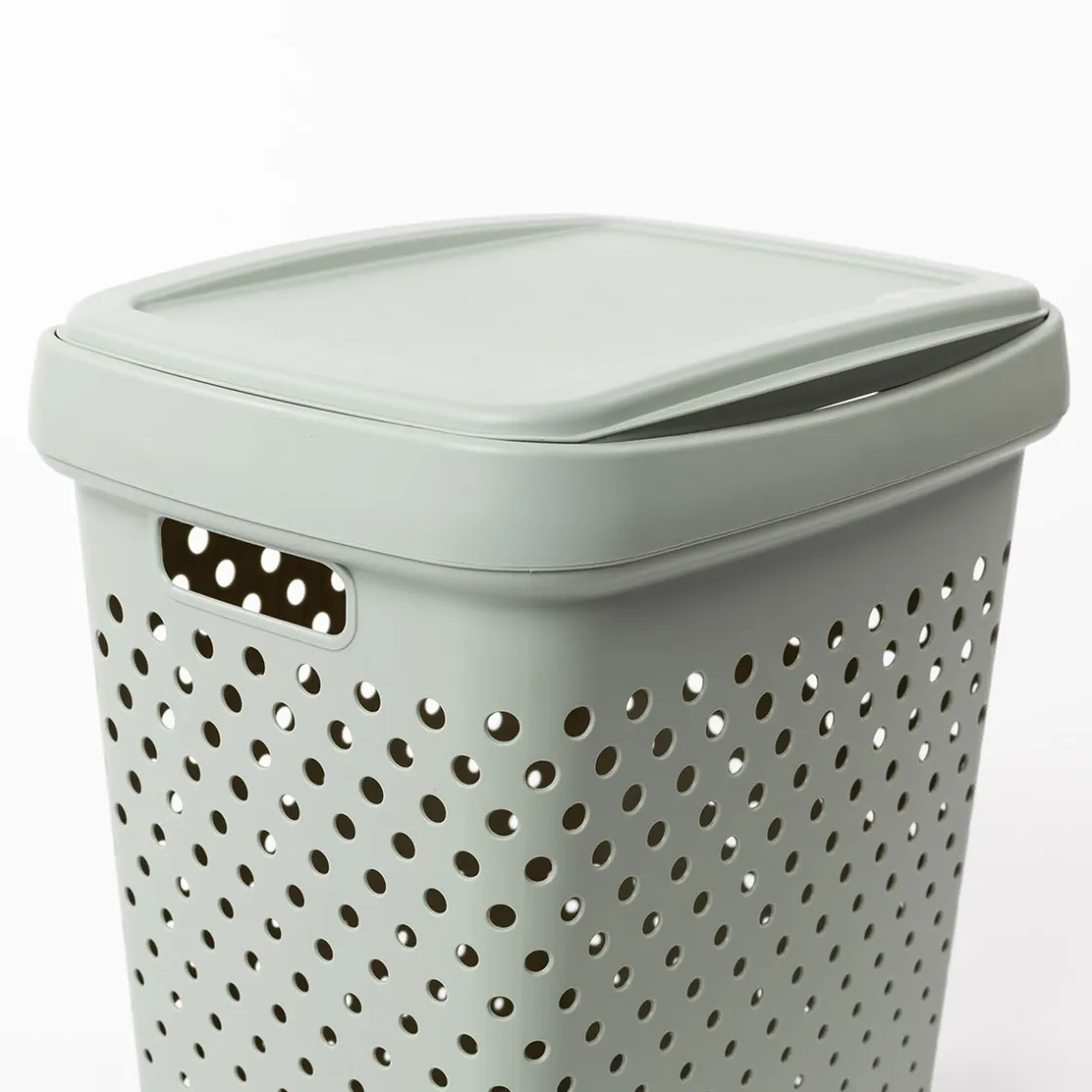 Cestas Para La Ropa Sucia>Cesto de ropa ZOOM verde 50L
