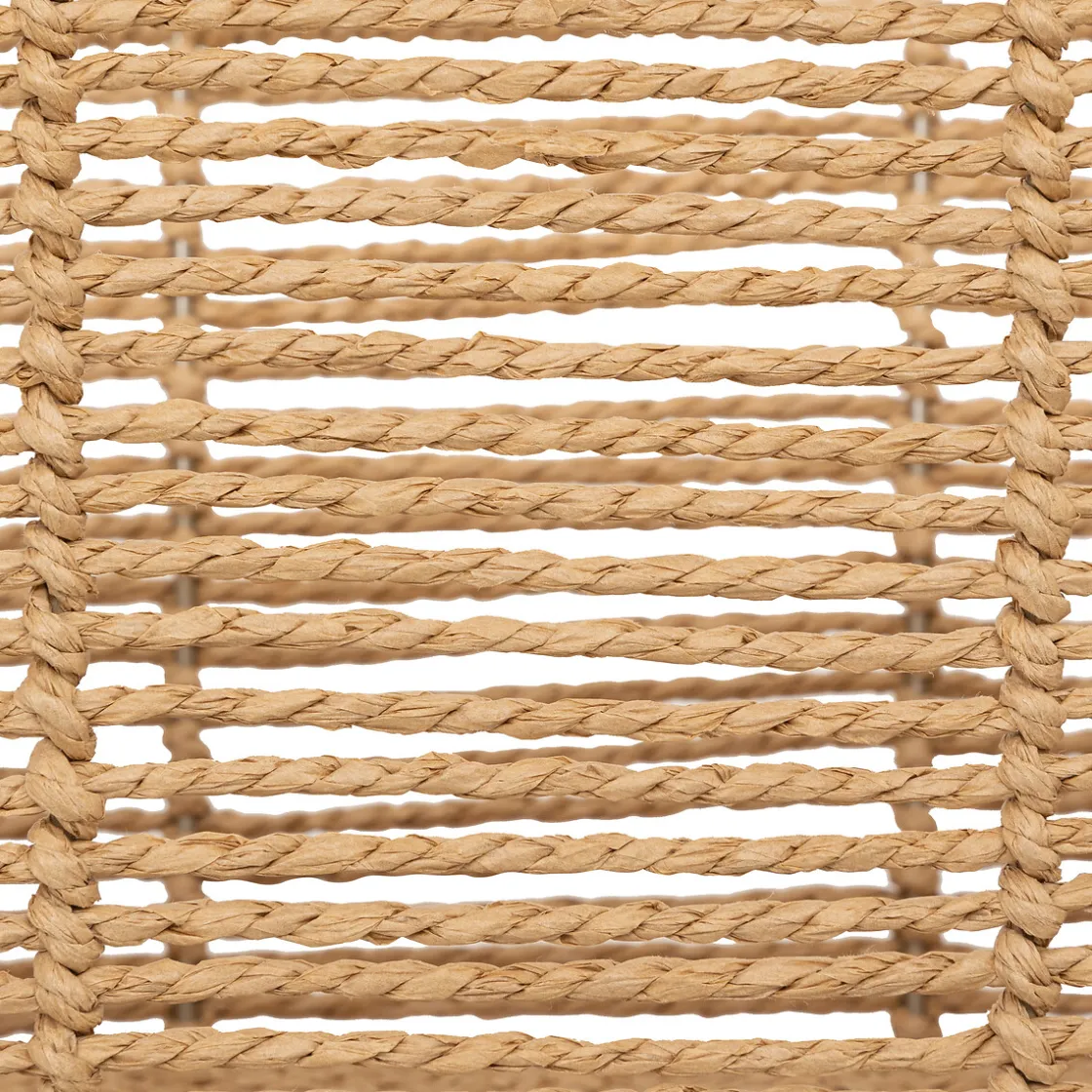 atmosphera Cestas Y Baúles|Estilo Oriental>Cesto EUGENE beige de rafia 35cm