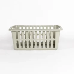 Cestas Y Palanganas>Cesto para colada alto verde 40L