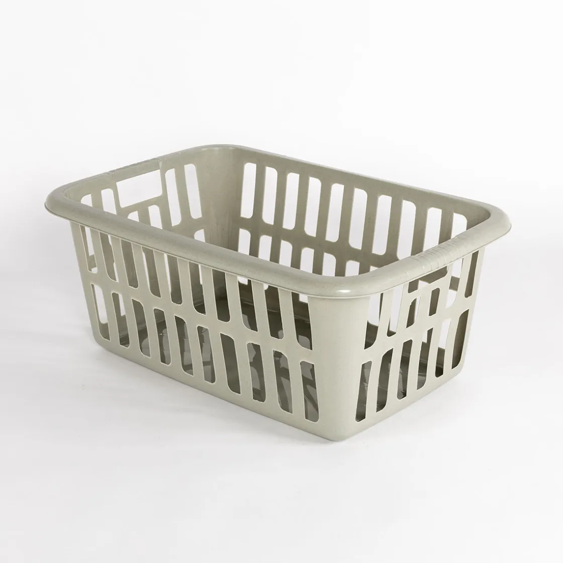 Cestas Y Palanganas>Cesto para colada alto verde 40L