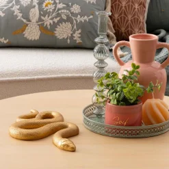 atmosphera Accesorios>Cobra decorativa WILD ROMANCE dorada