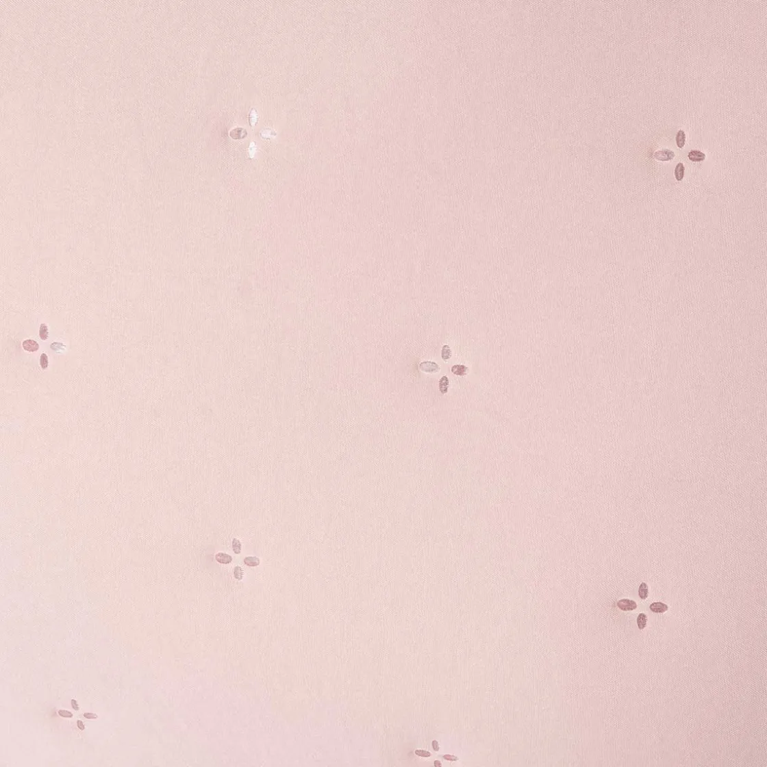 Cojines Y Fundas Decorativas>Cojín AMALFI rosa con encaje 45x60cm