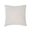 atmosphera Cojines Y Fundas Decorativas>Cojín ARUM rayas marfil 38x38cm
