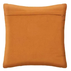 atmosphera Cojines Y Fundas Decorativas>Cojín Bordado Ocre 45x45Cm