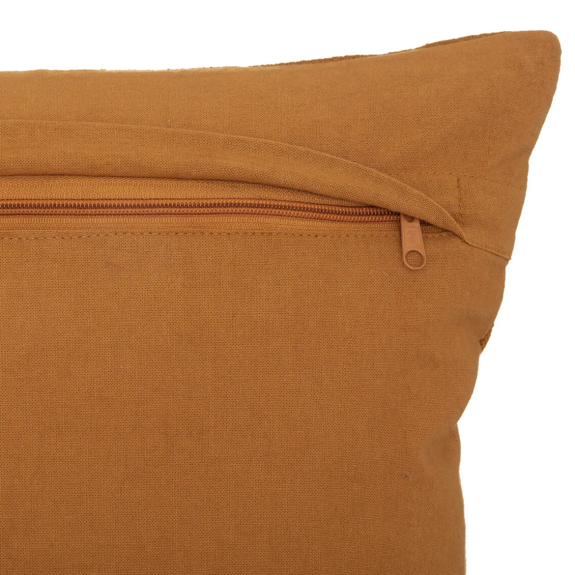 atmosphera Cojines Y Fundas Decorativas>Cojín Bordado Ocre 45x45Cm