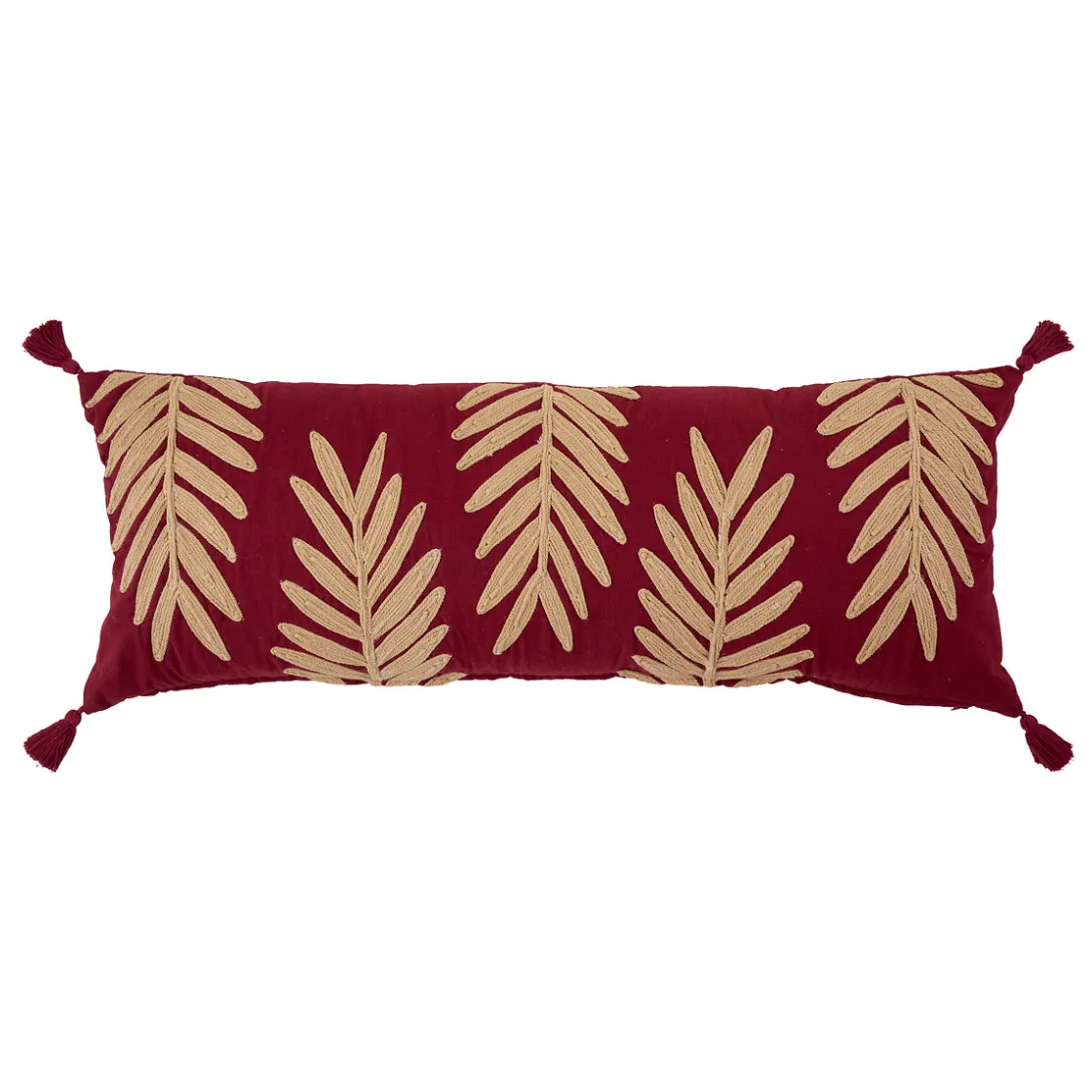 atmosphera Cojines Y Fundas Decorativas>Cojín bordado YUCATAN 10x30x80cm