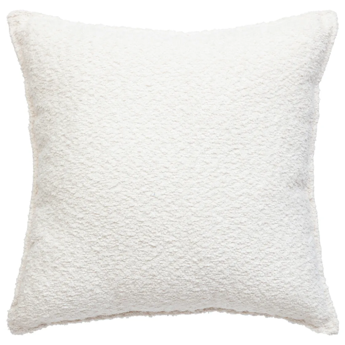 atmosphera Cojines Y Fundas Decorativas>Cojín Bouclette Marfil 45x45cm