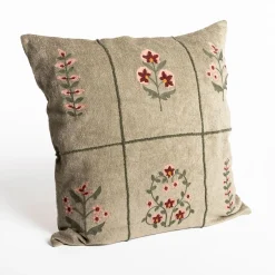 hôma Cojines Y Fundas Decorativas>Cojín BOUQUET verde 50x50cm