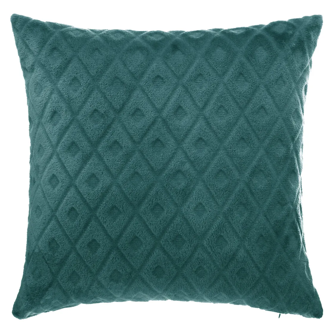 atmosphera Cojines Y Fundas Decorativas>Cojín 3D Con Rombos Azul 40x40Cm