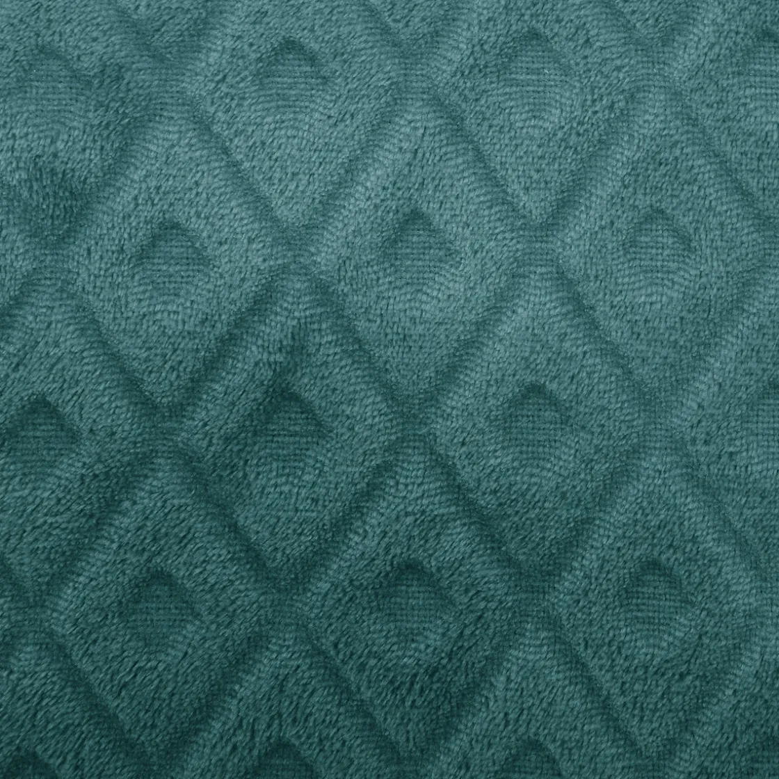 atmosphera Cojines Y Fundas Decorativas>Cojín 3D Con Rombos Azul 40x40Cm
