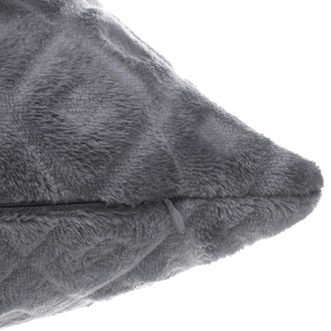 atmosphera Cojines Y Fundas Decorativas>Cojín 3D Rombos Gris 40x40Cm