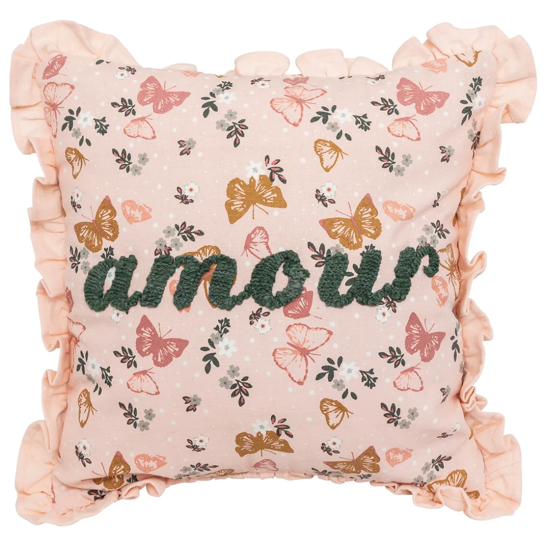 atmosphera4kids Téxtil>Cojín decorativo alina WILD FOREST 40x40cm