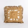 Cojines Y Fundas Decorativas>Cojín DELIJUTE beige de algodón 45x45cm