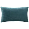 atmosphera Cojines Y Fundas Decorativas>Cojín Dolce De Terciopelo Azul 38x58Cm