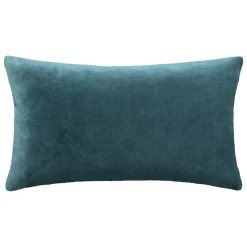atmosphera Cojines Y Fundas Decorativas>Cojín Dolce De Terciopelo Azul 38x58Cm
