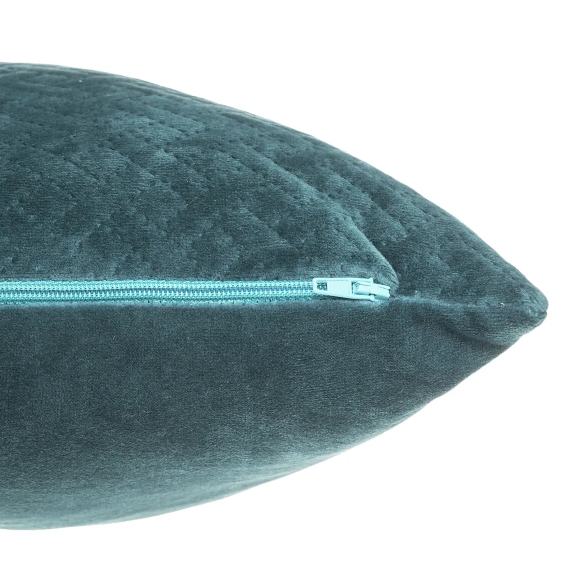 atmosphera Cojines Y Fundas Decorativas>Cojín Dolce De Terciopelo Azul 38x58Cm