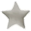 atmosphera4kids Téxtil>Cojín Estrella Gris C/Pompones 50x4x50Cm