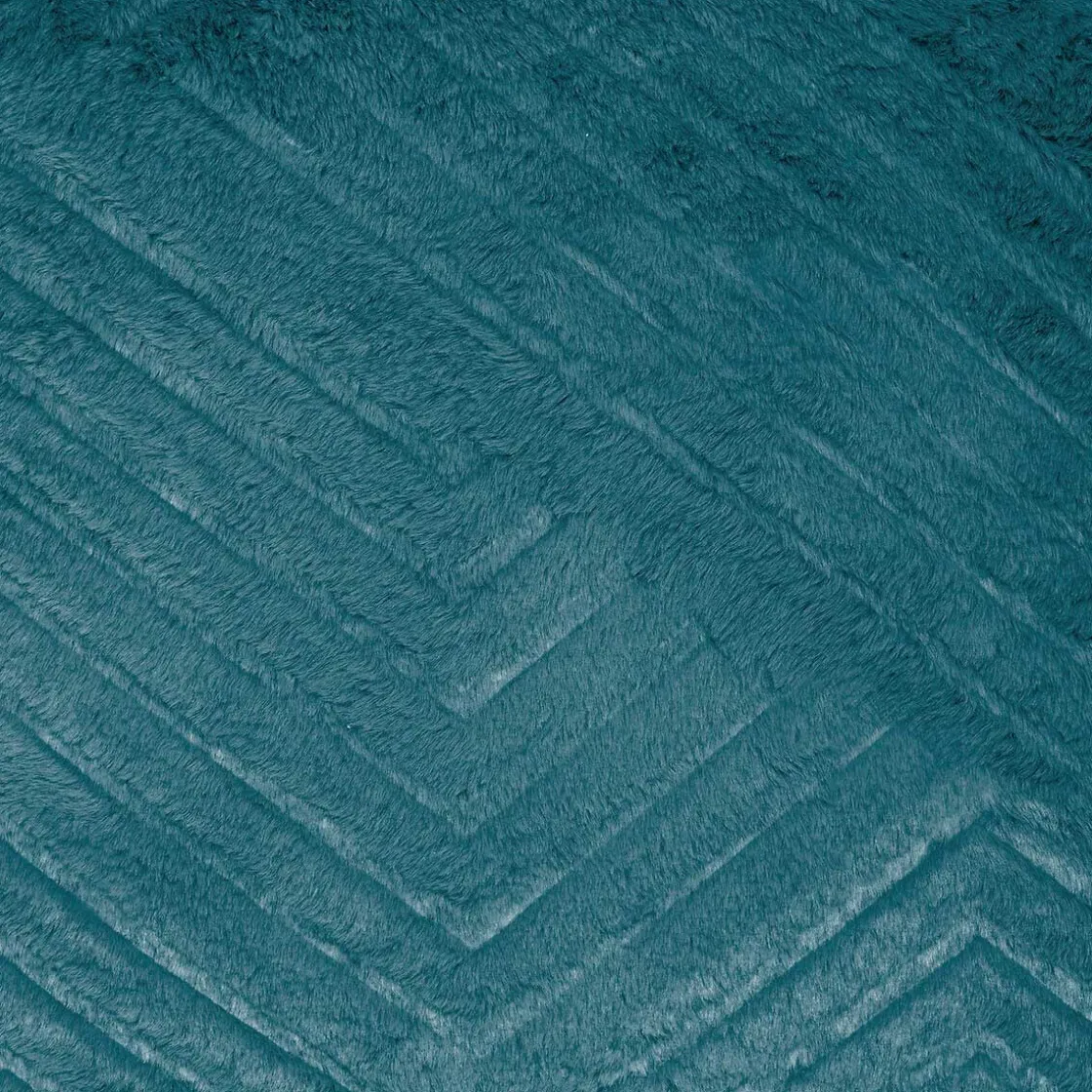 atmosphera Cojines Y Fundas Decorativas>Cojín Four 3D Geo Azul 45x45Cm