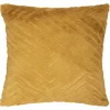 atmosphera Cojines Y Fundas Decorativas>Cojín Four 3D Geo Ocre 45x45Cm