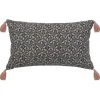 atmosphera Cojines Y Fundas Decorativas>Cojín Gaze Gris Oscuro 30x50Cm