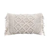 atmosphera Cojines Y Fundas Decorativas>Cojín Idylle Folk De Macramé 30x50Cm
