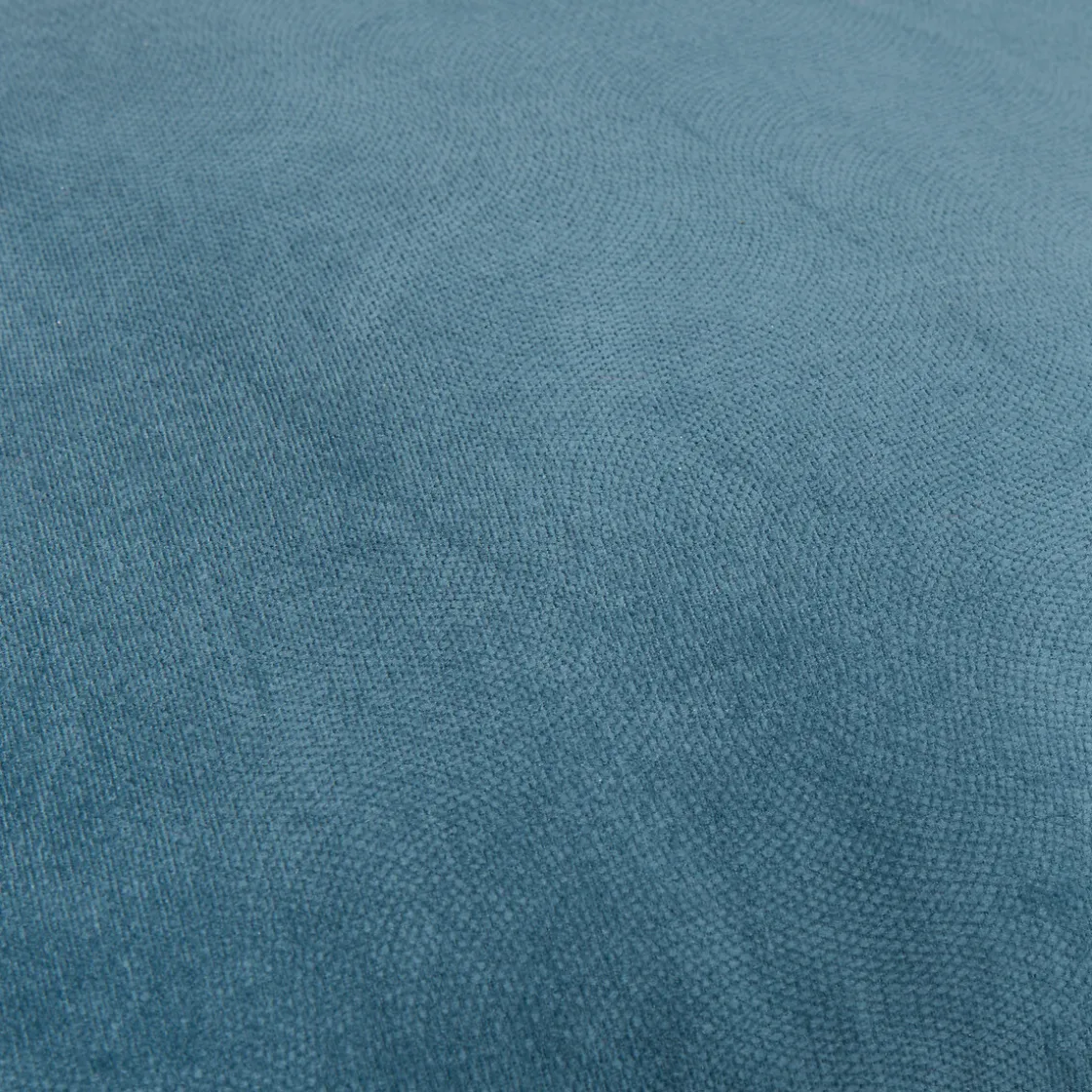atmosphera Cojines Y Fundas Decorativas>Cojín LILOU de tela azul oscuro