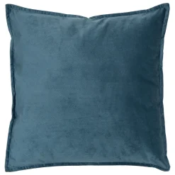 atmosphera Cojines Y Fundas Decorativas>Cojín LILOU de tela azul oscuro
