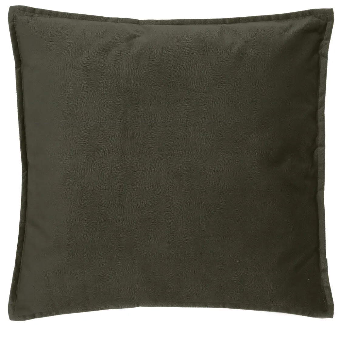 atmosphera Cojines Y Fundas Decorativas>Cojín LILOU verde caqui 45x45cm