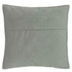 atmosphera Cojines Y Fundas Decorativas>Cojín LILOU verde celadón 55x55cm