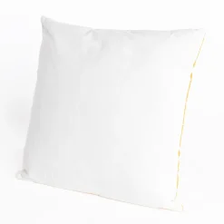 Cojines Y Fundas Decorativas>Cojín LINECHIC amarillo de algodón 45x45cm