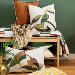Cojines Y Fundas Decorativas>Cojín MALAKITE TUCANO 45x45cm