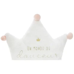 atmosphera4kids Téxtil>Cojín maxi princesa blanco 68x53cm