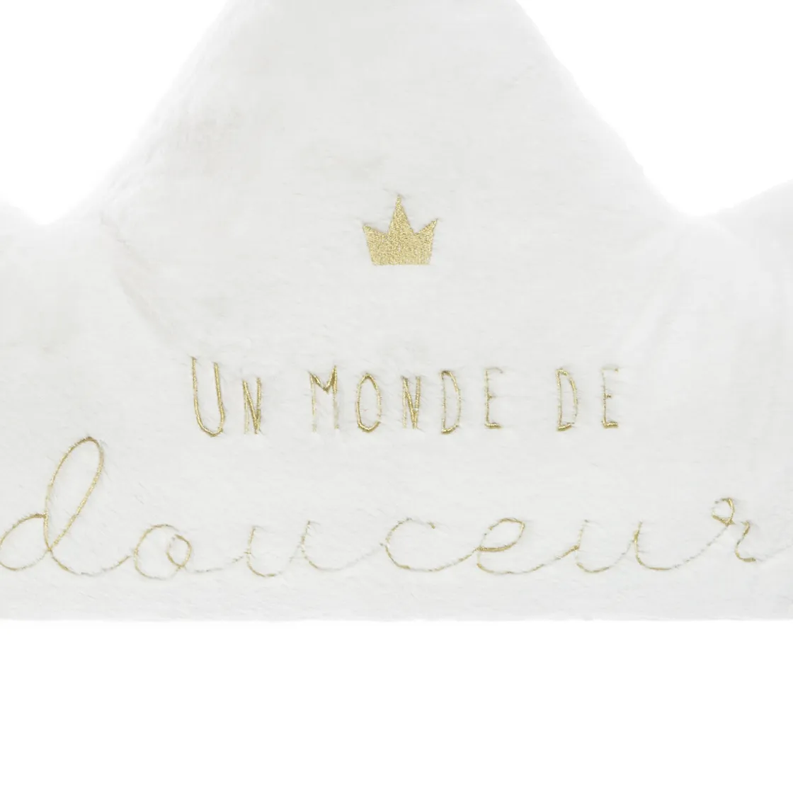 atmosphera4kids Téxtil>Cojín maxi princesa blanco 68x53cm