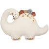 atmosphera4kids Téxtil>Cojín OASIS dinosaurio con pompones