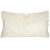 atmosphera Cojines Y Fundas Decorativas>Cojín Oslo Marfil Con Pelo 35x75Cm