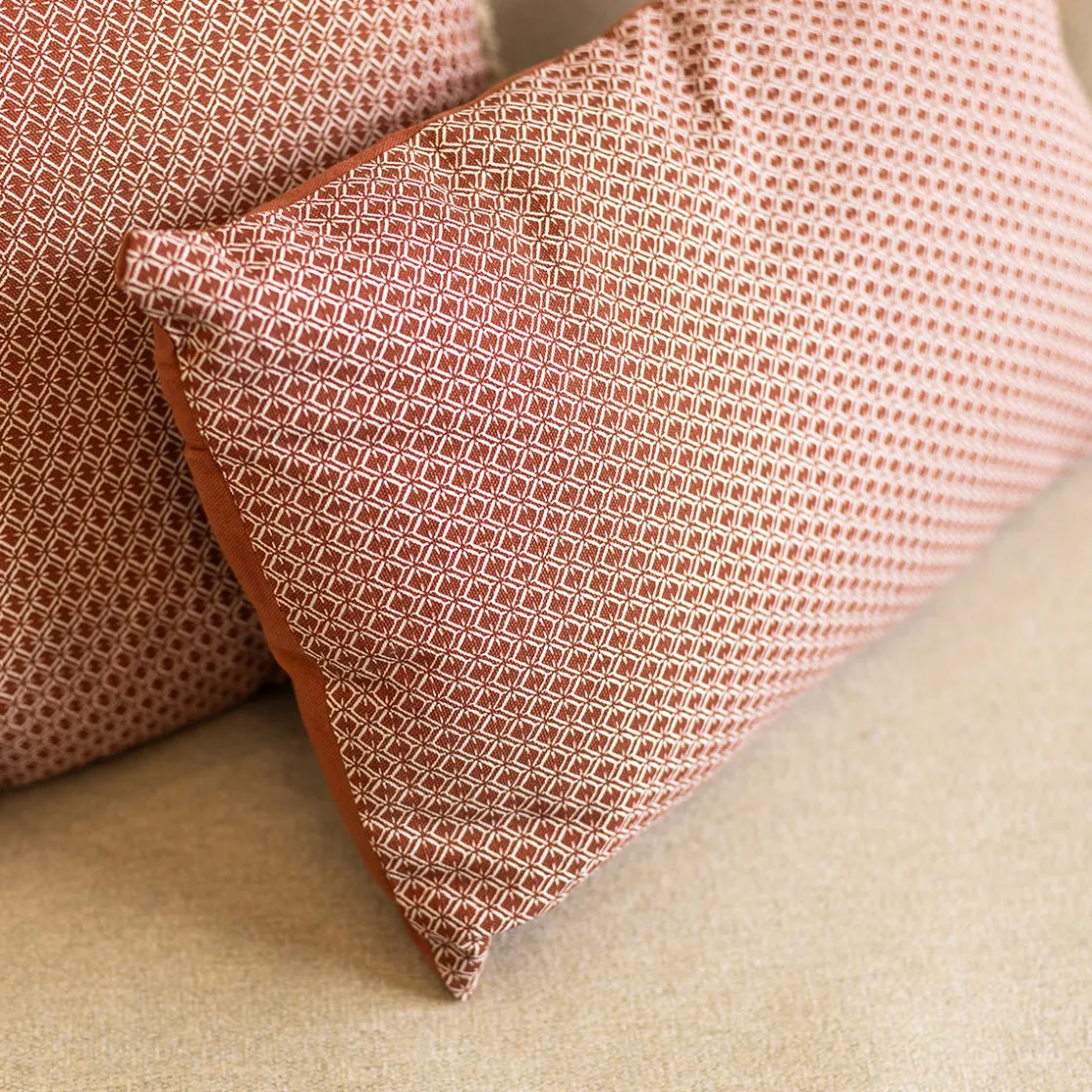 atmosphera Cojines Y Fundas Decorativas>Cojín Otto Terracota 30x50Cm