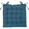 atmosphera Textil De Cocina>Cojín Para Silla Azul 38x38Cm